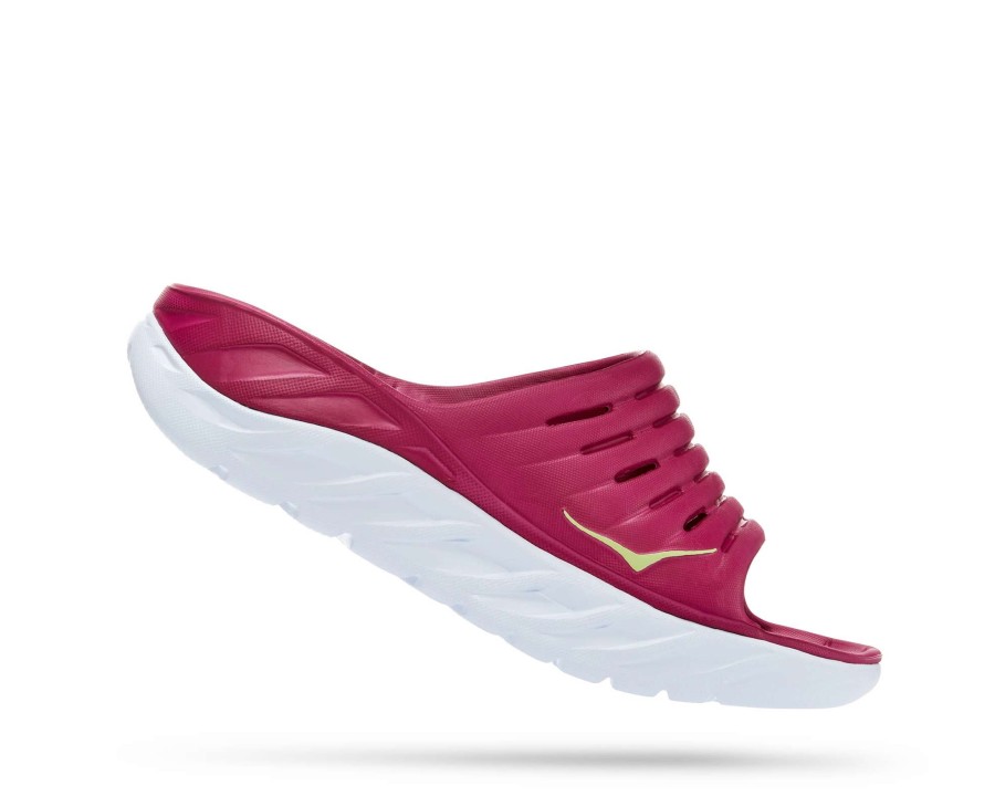 Footwear * | Hoka Women'S Ora Recovery Slide (Ffbt Festival Fuchsia/Butterfly)