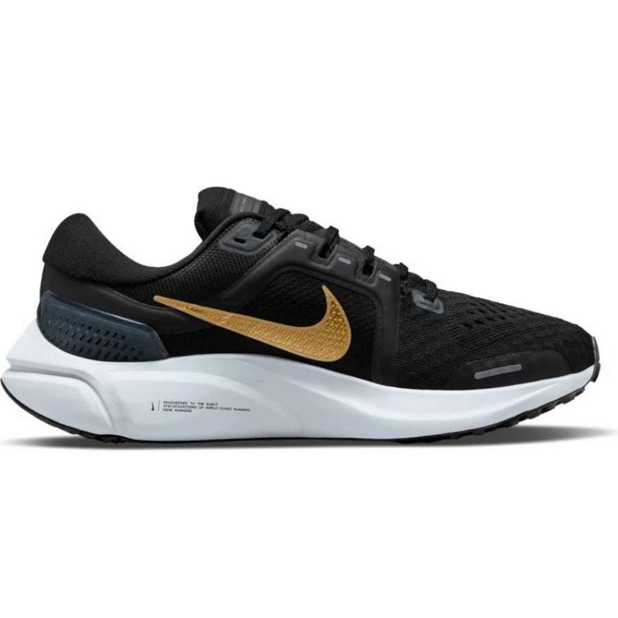 Footwear * | Nike Women'S Air Zoom Vomero 16 (003 Black/Metallic Gold Coin/Dark Smoke Grey)