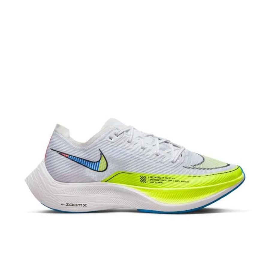 Footwear * | Nike Men'S Zoomx Vaporfly Next% 2 "Pace Pack" (103 White/Black/Volt/Racer Blue)