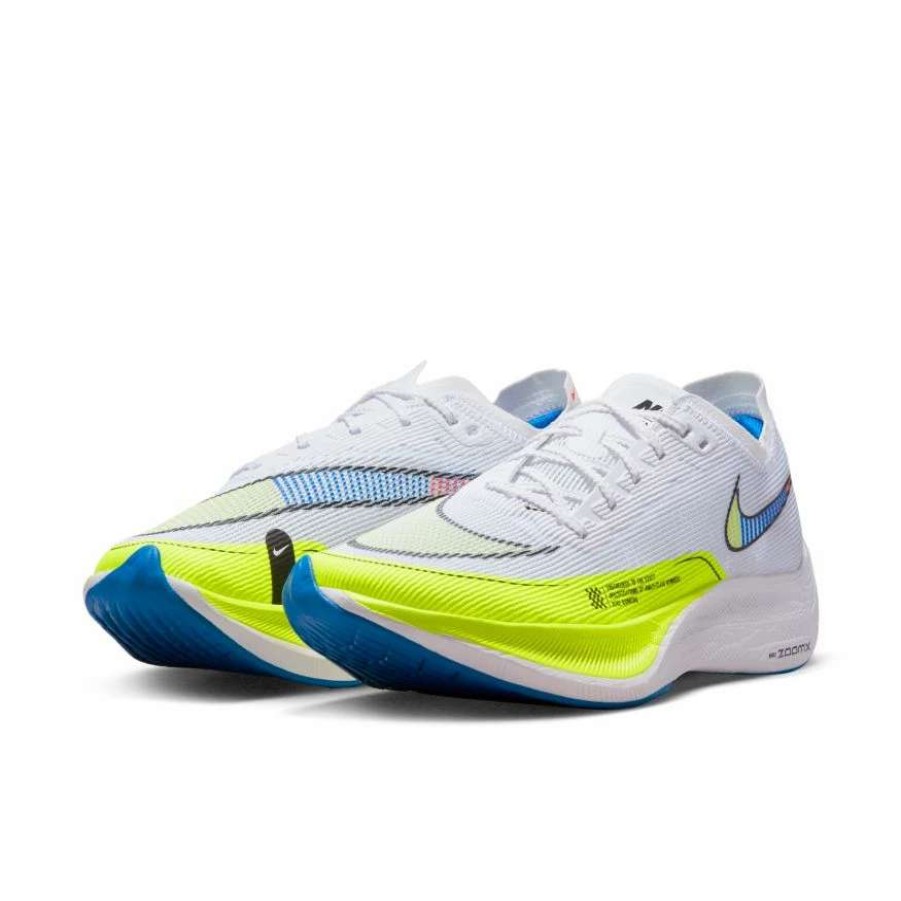 Footwear * | Nike Men'S Zoomx Vaporfly Next% 2 "Pace Pack" (103 White/Black/Volt/Racer Blue)