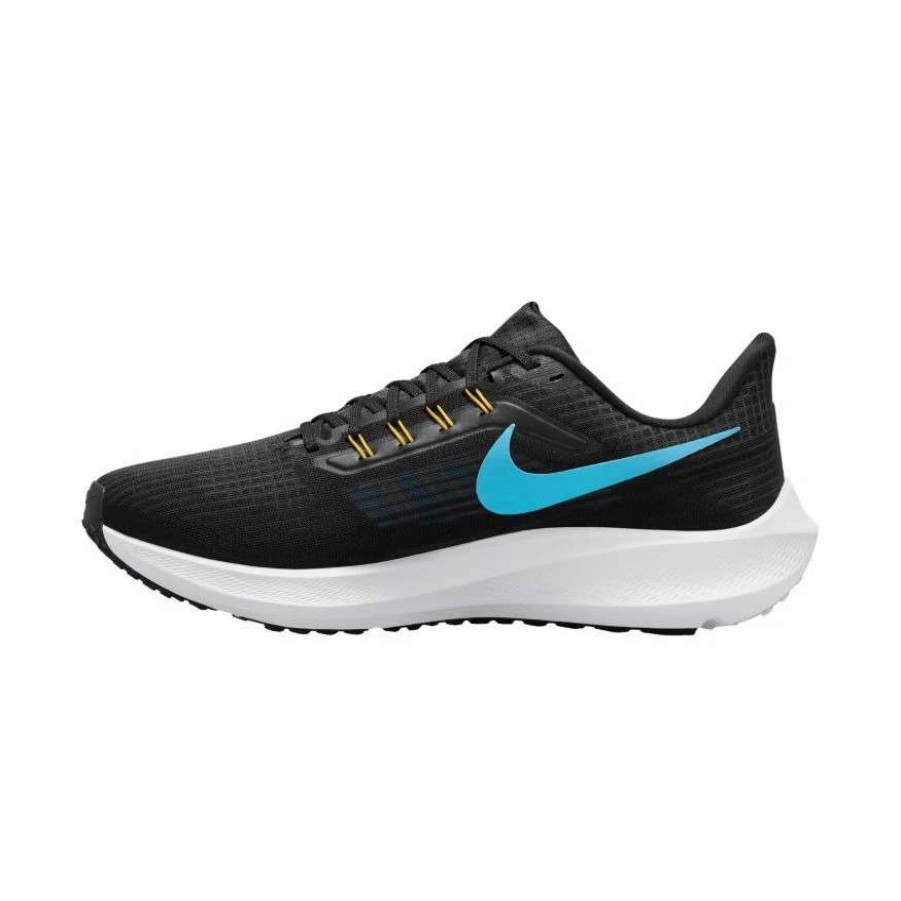 Footwear * | Nike Men'S Air Zoom Pegasus 39 (002 Black/Chlorine Blue/Anthracite)