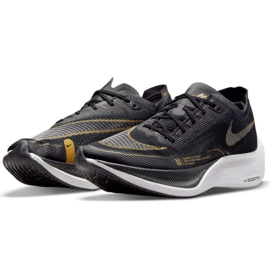 Footwear * | Nike Men'S Zoomx Vaporfly Next% 2 (001 Black/White/Metallic Gold Coin)